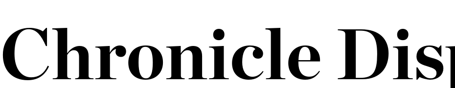 Chronicle Display Bold cкачати шрифт безкоштовно